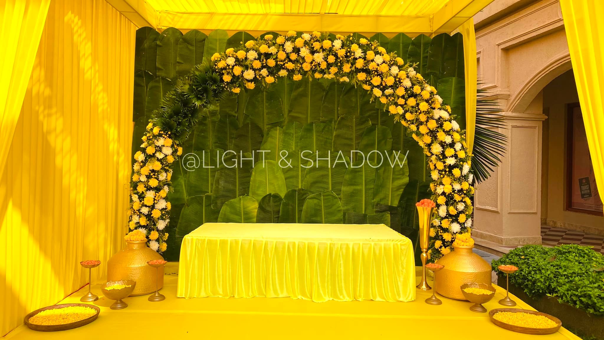 Haldi background