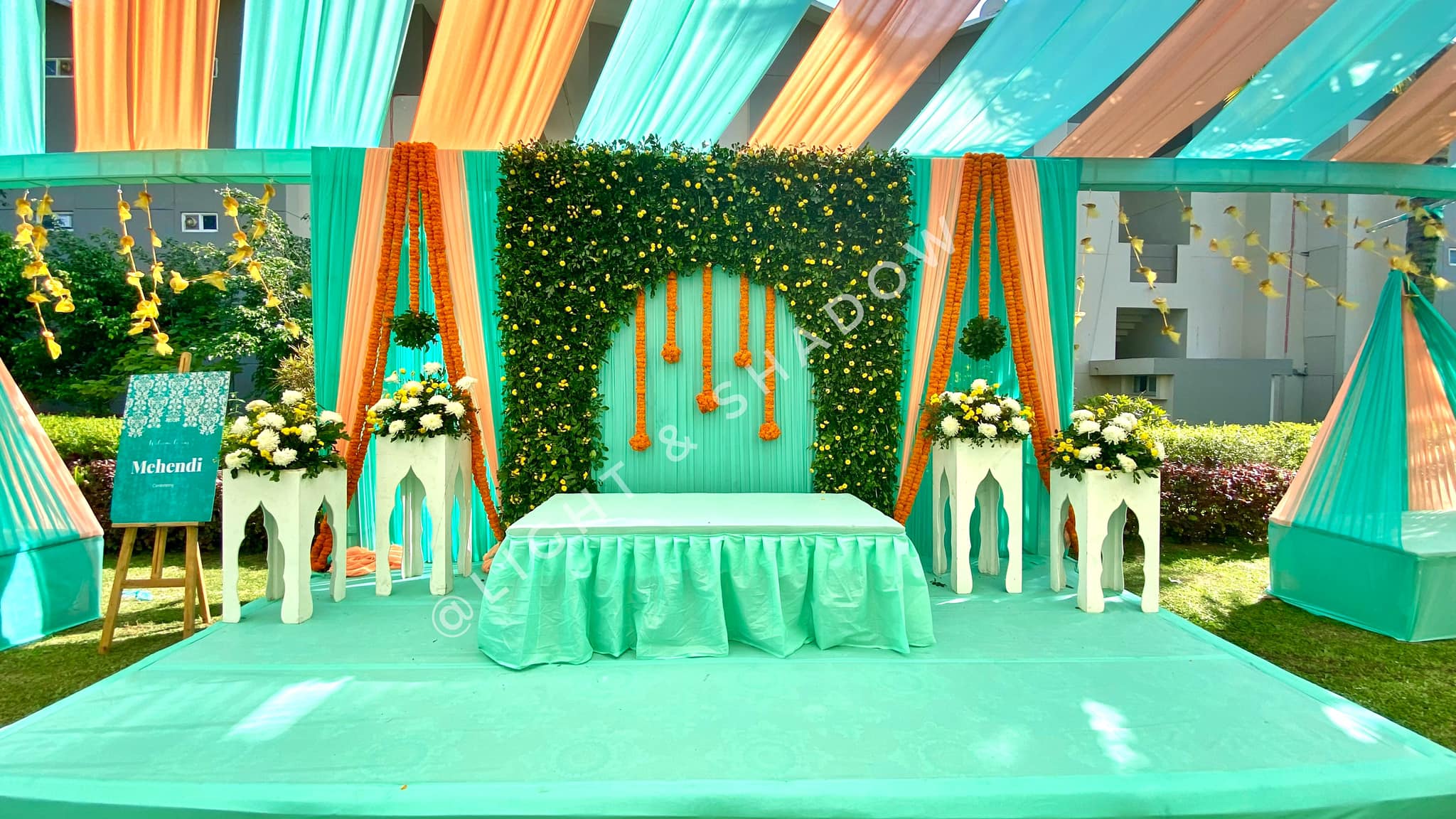 Haldi background